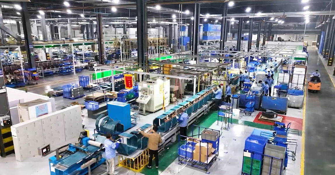 Henan Hongtai HVAC Equipment Co., Ltd. สายการผลิตของผู้ผลิต