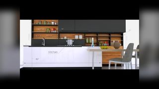Midea ยูนิตภายในแบบคาสเซ็ตต์ 4 ทิศทาง | การแสดงภาพการไหลของอากาศ CoolSurround 360°