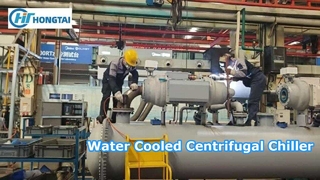 Water Cooled Centrifugal Chiller การเชื่อมท่อและกระบวนการประกอบที่แม่นยำ